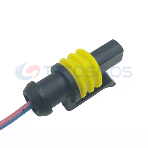 Auto Parts Waterproof Wiring Harness sealed Connector Oil Sensing Plug for Buick Chevrolet 1-pin Female 0090-424... - image 5